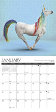 Load image into Gallery viewer, Unicorn Yoga 2020 Wall Calendar - Gifteee Unique & Unusual gifts, Cool gift ideas