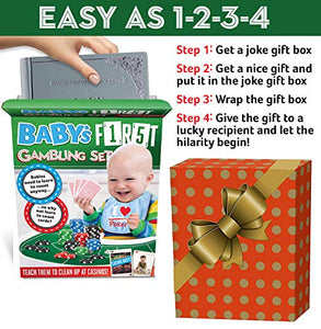 Prank Gift Box - Baby's First Gambling Kit