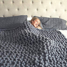 Load image into Gallery viewer, Chunky Knit Blanket - Gifteee Unique & Unusual gifts, Cool gift ideas