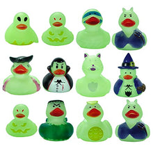 Load image into Gallery viewer, 12 Glow-in-the-Dark Halloween Rubber Ducks - Gifteee Unique & Unusual gifts, Cool gift ideas