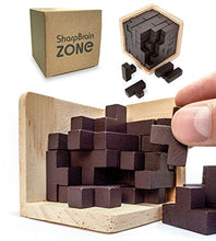Load image into Gallery viewer, 3D Wooden Brain Teaser Puzzle - Gifteee Unique & Unusual gifts, Cool gift ideas