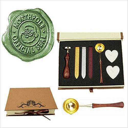 Wax Seal Stamp Set - Gifteee. Find cool & unique gifts for men, women and kids