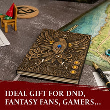 Load image into Gallery viewer, DND Bronze Cover Notebook - Gifteee Unique & Unusual gifts, Cool gift ideas