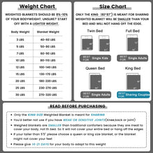 Load image into Gallery viewer, Weighted Blanket - Gifteee Unique & Unusual gifts, Cool gift ideas