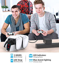 Load image into Gallery viewer, PS5 Controller Charger Station - Gifteee Unique & Unusual gifts, Cool gift ideas