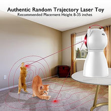 Load image into Gallery viewer, Random Trajectory Motion Activated Cat Laser Toy - Gifteee Unique & Unusual gifts, Cool gift ideas