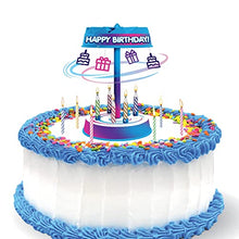 Load image into Gallery viewer, Spincredible Candle, Singing Spinning Cake Topper - Gifteee Unique & Unusual gifts, Cool gift ideas