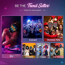 Load image into Gallery viewer, Face Transforming LED Mask - Gifteee Unique & Unusual gifts, Cool gift ideas