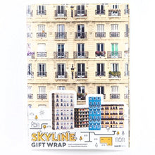 Load image into Gallery viewer, Skyline Wrapping Paper - Gifteee Unique & Unusual gifts, Cool gift ideas