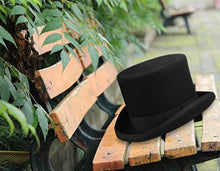 Load image into Gallery viewer, Men&#39;s 100% Wool Top Hat - Gifteee. Find cool &amp; unique gifts for men, women and kids
