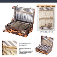 Load image into Gallery viewer, Vintage Looking Luggage Set - 2 Piece - Gifteee Unique & Unusual gifts, Cool gift ideas