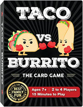 Load image into Gallery viewer, Taco vs Burrito - The Strategic Family Friendly Card Game - Gifteee Unique & Unusual gifts, Cool gift ideas