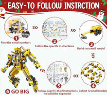 Load image into Gallery viewer, STEM Robot Building Blocks Countdown Calendar - Gifteee Unique & Unusual gifts, Cool gift ideas