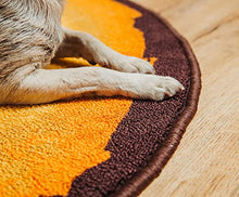 Load image into Gallery viewer, Jurassic World Logo 39-Inch Round Rug - Gifteee Unique & Unusual gifts, Cool gift ideas