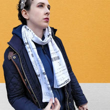 Load image into Gallery viewer, CVS Receipt Scarf - Gifteee Unique & Unusual gifts, Cool gift ideas