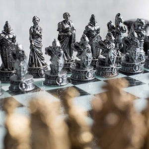 Unique Roman Gladiators Chess Set