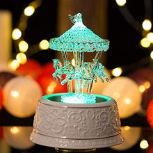 Load image into Gallery viewer, Crystal Carousel Horse Music Box - Gifteee Unique & Unusual gifts, Cool gift ideas