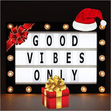 Load image into Gallery viewer, Cinema Light Box 200 Letters, 50 LED Lights - Gifteee Unique & Unusual gifts, Cool gift ideas