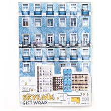 Load image into Gallery viewer, Skyline Wrapping Paper - Gifteee Unique & Unusual gifts, Cool gift ideas