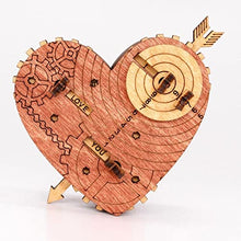 Load image into Gallery viewer, A Mechanical Treasure Chest - Heart 3D Puzzle - Gifteee Unique & Unusual gifts, Cool gift ideas