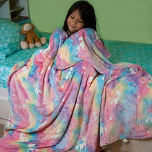 Load image into Gallery viewer, Glow in The Dark Unicorn Throw Blanket - Gifteee Unique & Unusual gifts, Cool gift ideas
