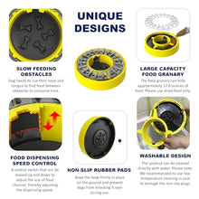 Load image into Gallery viewer, Interactive Slow Food Dog Bowl, Puzzle Feede - Gifteee Unique & Unusual gifts, Cool gift ideas