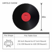 Load image into Gallery viewer, Vinyl Record Tablecloth - Gifteee Unique & Unusual gifts, Cool gift ideas