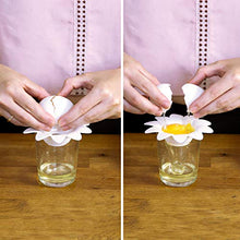 Load image into Gallery viewer, Daisy Plastic Egg Separator - Gifteee Unique & Unusual gifts, Cool gift ideas