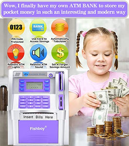 ATM Piggy Bank for Real Money