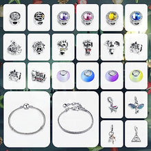 Load image into Gallery viewer, Charm Pendant Bracelet Advent Calendar - Gifteee Unique & Unusual gifts, Cool gift ideas