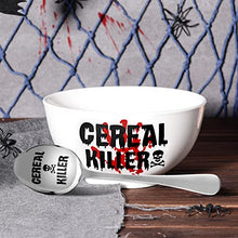 Load image into Gallery viewer, Cereal Killer Bowl - Gifteee Unique & Unusual gifts, Cool gift ideas