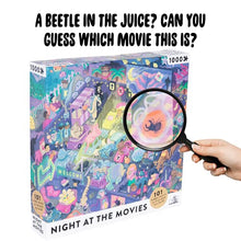 Load image into Gallery viewer, Night at The Movies: Movie Jigsaw Puzzle - Gifteee Unique & Unusual gifts, Cool gift ideas