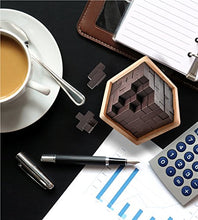 Load image into Gallery viewer, 3D Wooden Brain Teaser Puzzle - Gifteee Unique & Unusual gifts, Cool gift ideas