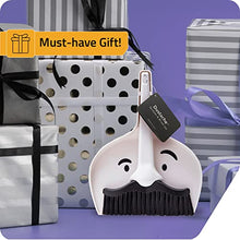 Load image into Gallery viewer, Dustache Small Dustpan and Brush Set - Gifteee Unique & Unusual gifts, Cool gift ideas