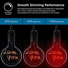 Load image into Gallery viewer, Love-You LED Bulb - Gifteee Unique & Unusual gifts, Cool gift ideas