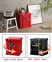 Load image into Gallery viewer, Industrial Style Container Side Table - Gifteee Unique & Unusual gifts, Cool gift ideas