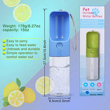 Load image into Gallery viewer, Portable Pet Water Bottle with Bowl Dispenser Drinking Feeder - Gifteee Unique & Unusual gifts, Cool gift ideas