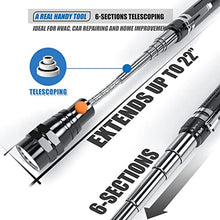 Load image into Gallery viewer, Flashlight with Telescoping Magnet Pickup Tool - Gifteee Unique & Unusual gifts, Cool gift ideas