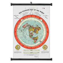 Load image into Gallery viewer, Flat Earth Map - Gifteee Unique & Unusual gifts, Cool gift ideas