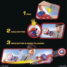 Load image into Gallery viewer, Nerf Power Moves Marvel Avengers Captain America Shield Sling Disc-Launching Toy - Gifteee Unique & Unusual gifts, Cool gift ideas