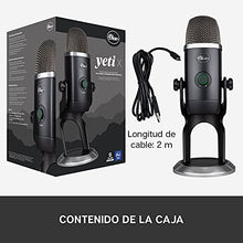 Load image into Gallery viewer, Yeti X Professional USB Condenser Microphone for PC - Gifteee Unique & Unusual gifts, Cool gift ideas