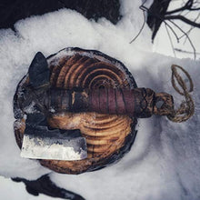 Load image into Gallery viewer, Straight razor warrior axe in Viking Celtic Nordic style - Gifteee Unique & Unusual gifts, Cool gift ideas