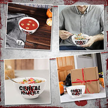 Load image into Gallery viewer, Cereal Killer Bowl - Gifteee Unique & Unusual gifts, Cool gift ideas