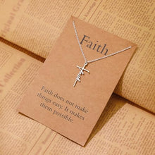 Load image into Gallery viewer, Faith Necklace - Gifteee Unique & Unusual gifts, Cool gift ideas
