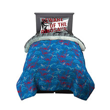 Load image into Gallery viewer, Jurassic World Dominion Velociraptor and T-Rex Super Soft Bedding - Gifteee Unique & Unusual gifts, Cool gift ideas