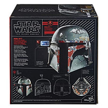 Load image into Gallery viewer, Star Wars - The Black Series Boba Fett Premium Electronic Helmet - Gifteee Unique & Unusual gifts, Cool gift ideas