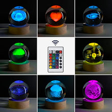 Load image into Gallery viewer, Rainy Clouds Crystal Ball Night Light - Gifteee Unique & Unusual gifts, Cool gift ideas