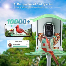 Load image into Gallery viewer, Bird Feeder with Smart Camera - Gifteee Unique & Unusual gifts, Cool gift ideas