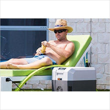 Load image into Gallery viewer, Solar Powered Lounger for Charging Phones, Laptops and Tablets. - Gifteee Unique & Unusual gifts, Cool gift ideas