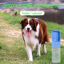 Load image into Gallery viewer, Portable Pet Water Bottle with Bowl Dispenser Drinking Feeder - Gifteee Unique & Unusual gifts, Cool gift ideas